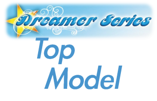Dreamer Series: Top Model title screen for Nintendo DS